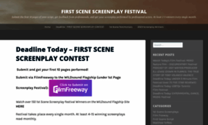 Firstscenescreenplay.com thumbnail