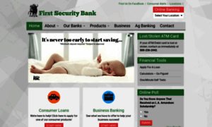 Firstsecuritybanks.com thumbnail