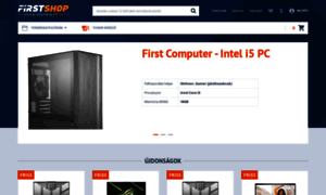 Firstshop.hu thumbnail