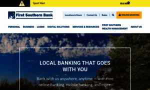 Firstsouthernbank.net thumbnail