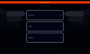 Firststar.com thumbnail