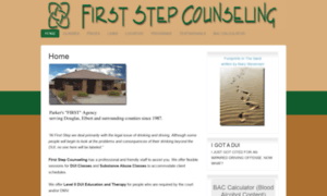 Firststepcounseling.org thumbnail