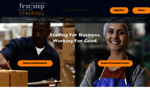 Firststepstaffing.com thumbnail