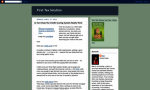 Firsttaxsolution.blogspot.com thumbnail