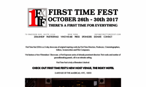 Firsttimefest.com thumbnail
