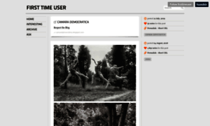 Firsttimeuser.tumblr.com thumbnail