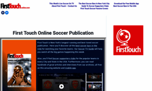 Firsttouchonline.com thumbnail