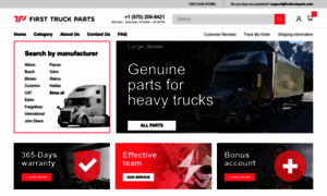 Firsttruckparts.com thumbnail