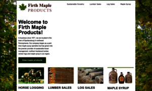 Firthmapleproducts.com thumbnail