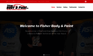 Fisherbodypaint.com thumbnail