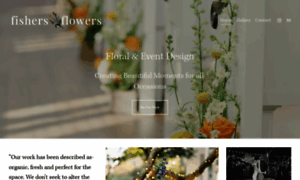 Fishersflowersandevents.com thumbnail