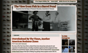 Fishinabarrelpond.com thumbnail