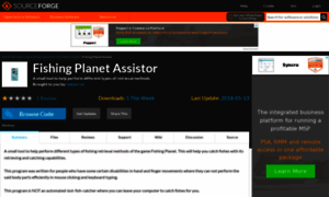 Fishing-planet-assistor.sourceforge.net thumbnail