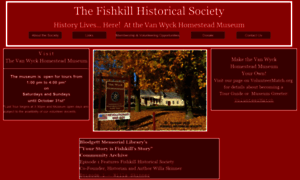 Fishkillhistoricalsociety.org thumbnail
