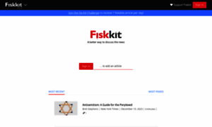 Fiskkit.com thumbnail