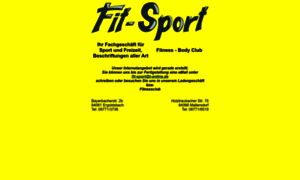 Fit-sport.de thumbnail