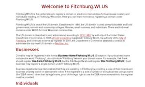 Fitchburg.wi.us thumbnail