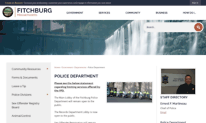 Fitchburgpolice.com thumbnail