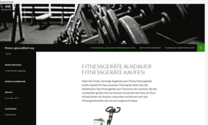 Fitness-gesundheit.org thumbnail