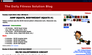 Fitness-solution.blogspot.com thumbnail