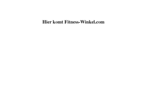 Fitness-winkel.com thumbnail