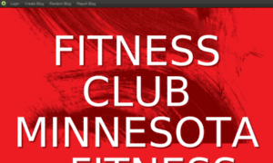 Fitnessclubminnesota.blog.com thumbnail