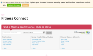 Fitnessconnect.fitnessmagazine.com thumbnail