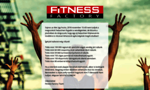 Fitnessfactory.hu thumbnail