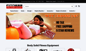 Fitnessfactoryoutlet.com thumbnail