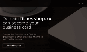Fitnesshop.ru thumbnail