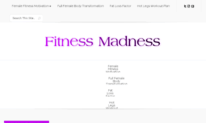 Fitnessmadness.org thumbnail