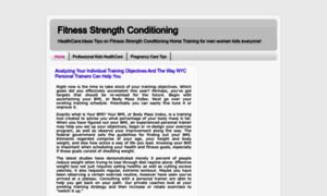 Fitnessstrengthconditioning.blogspot.com thumbnail