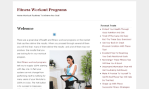 Fitnessworkoutprograms.org thumbnail