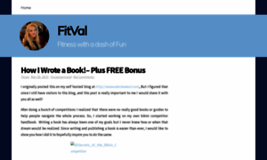 Fitval.wordpress.com thumbnail