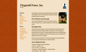 Fitzgeraldfencesinc.com thumbnail