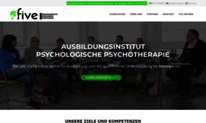 Five-ausbildungsinstitut-psychologische-psychotherapie.de thumbnail