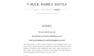 Fivebuckbabblebattle.wordpress.com thumbnail