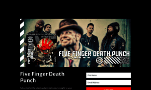 Fivefingerdeathpunch.fanbridge.com thumbnail