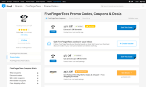 Fivefingertees.bluepromocode.com thumbnail