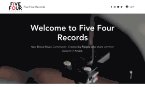 Fivefourrecords.com thumbnail