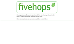 Fivehops.org thumbnail