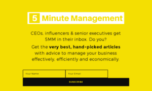 Fiveminutemanagement.ongoodbits.com thumbnail