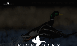 Fiveoaksducklodge.com thumbnail