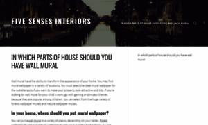 Fivesensesinteriors.com thumbnail