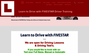 Fivestardrivertraining.co.uk thumbnail