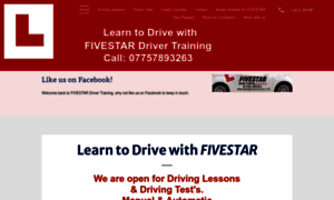 Fivestardrivertraining.com thumbnail