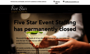 Fivestareventstaffing.com thumbnail