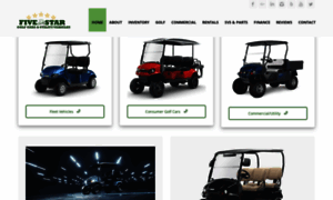 Fivestargolfcars.com thumbnail