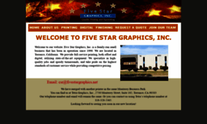 Fivestargraphics.net thumbnail