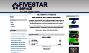 Fivestarservice.co.za thumbnail